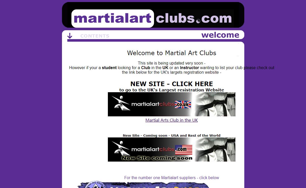 ! Martial-Arts UK Online Martial Art information Martial Arts Supplies Weapons Equipment Information Supplier Staffordshire West Midlands UK