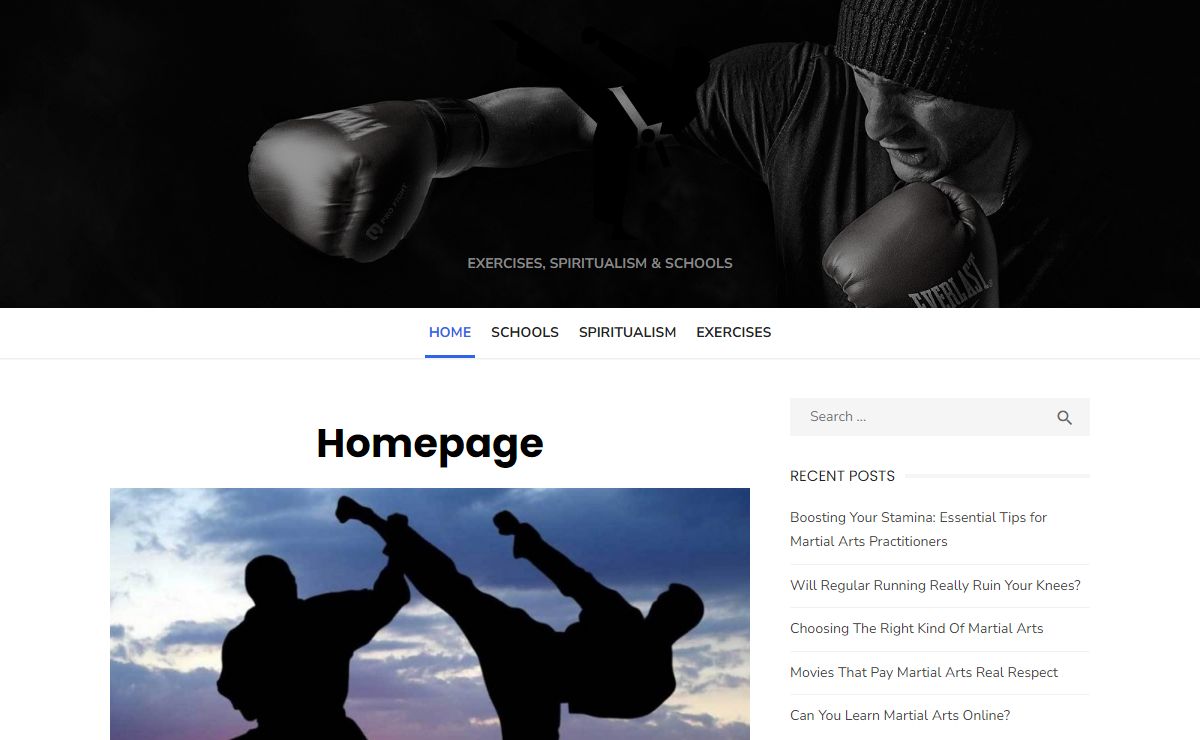A blog about how martial arts and spirituality intersect.
