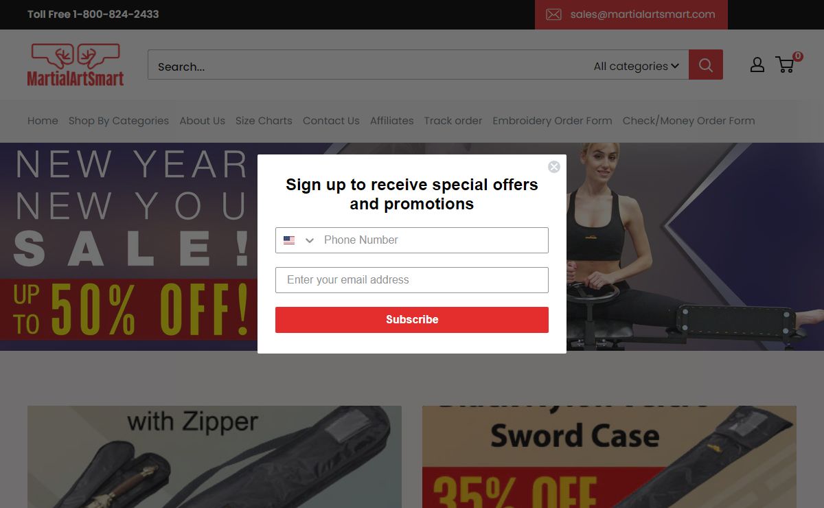 MartialArtSmart.com - Martial Arts Uniforms, Weapons