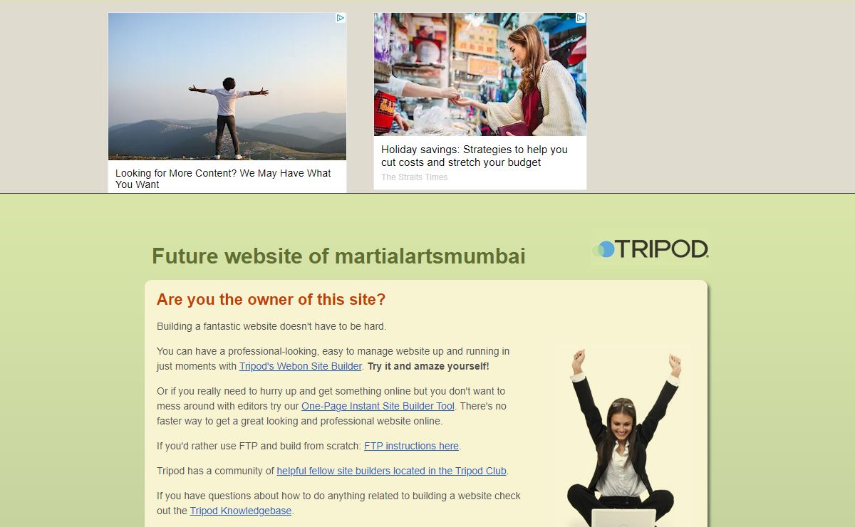 Future Website of martialartsmumbai