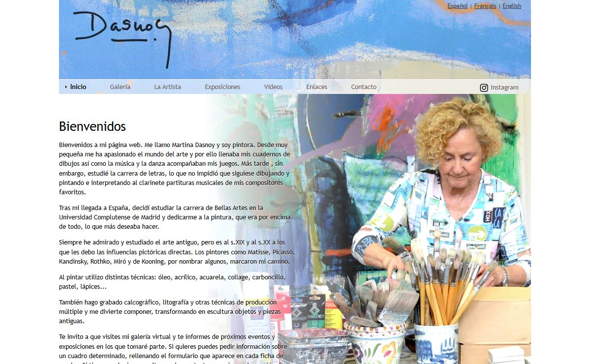 Martina Dasnoy (Pintora) - Pintura Abstracta - Abstracción lírica