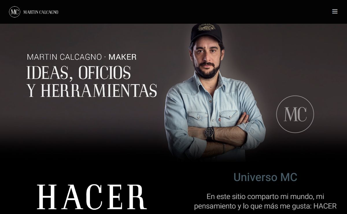 MARTIN CALCAGNO – Sitio Oficial Martin Calcagno – MC – Escultor & Maker