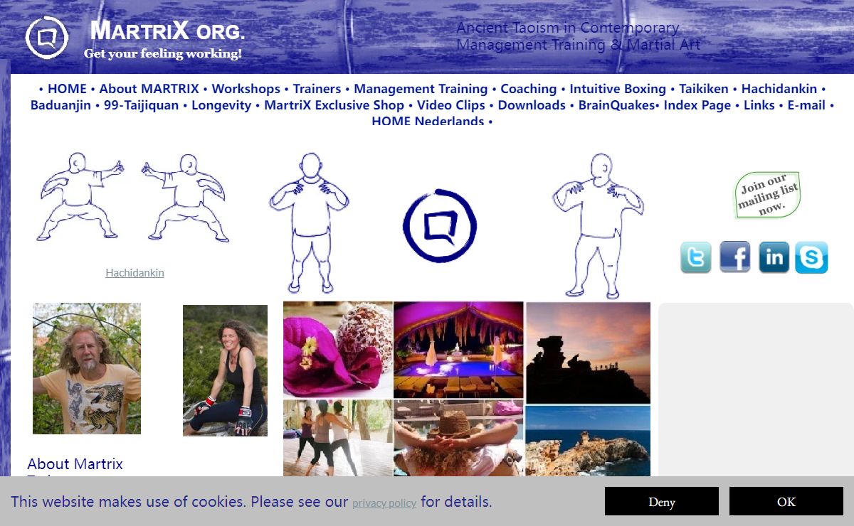 MartriX, Martial arts and Managementtraining development