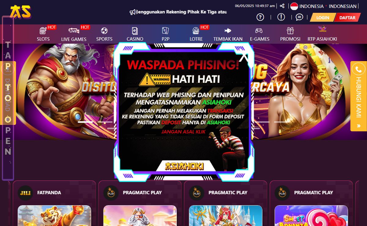 ASIAHOKI: Link Daftar Situs Slot Gacor Hari Ini & Slot88 Resmi