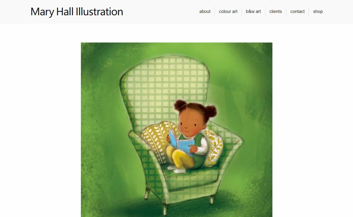 Mary Hall Illustration
