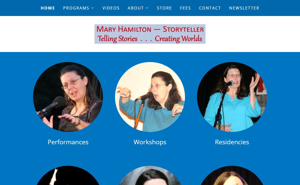 Mary Hamilton -- Storyteller