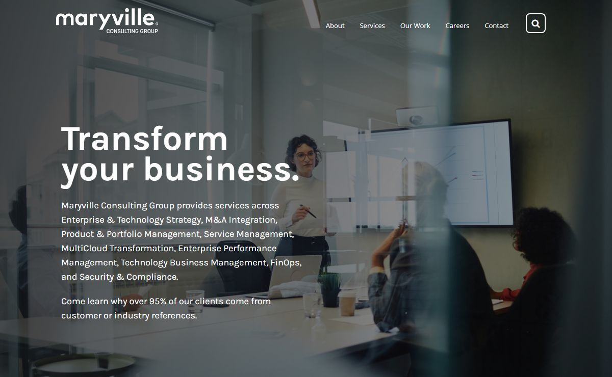Maryville Consulting Group - Your Transformation Partner