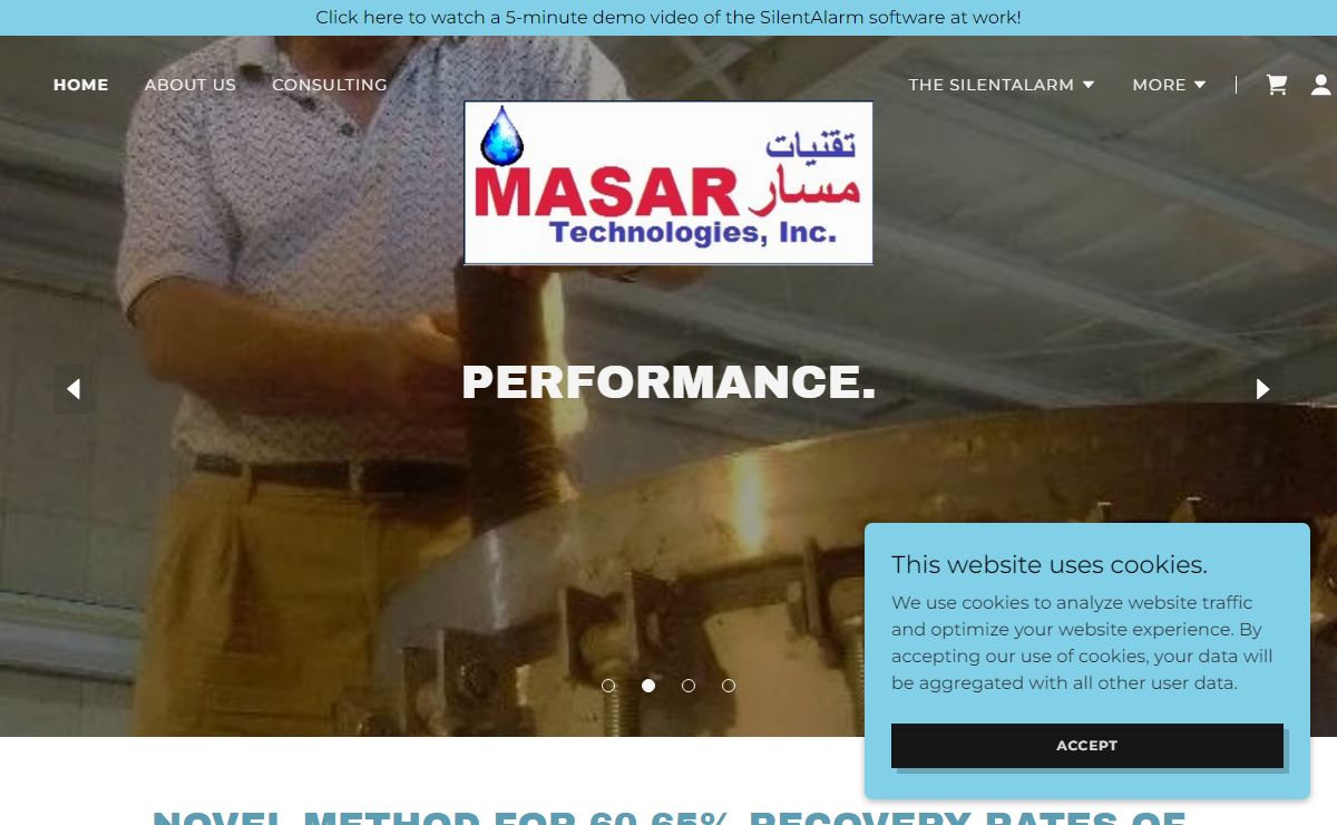 MASAR Technologies, Inc. - Membrane Desalination, Consultant, Expert