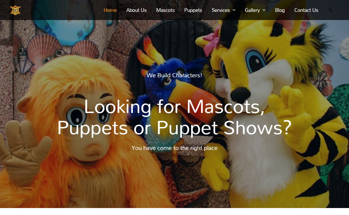 Mascots and Puppets Specialists - Custom Mascot Costumes in Singapore