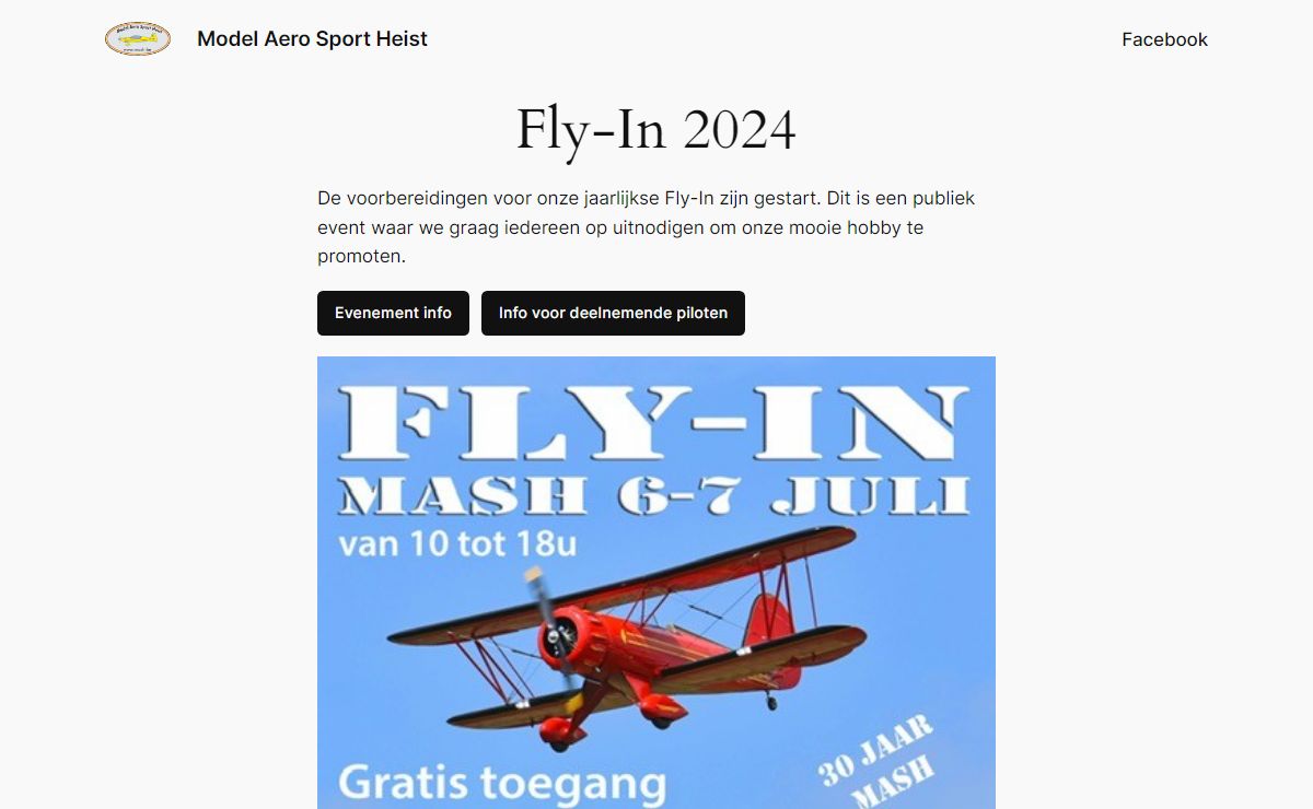 Model Aero Sport Heist – RC model club te Wiekevorst Belgie