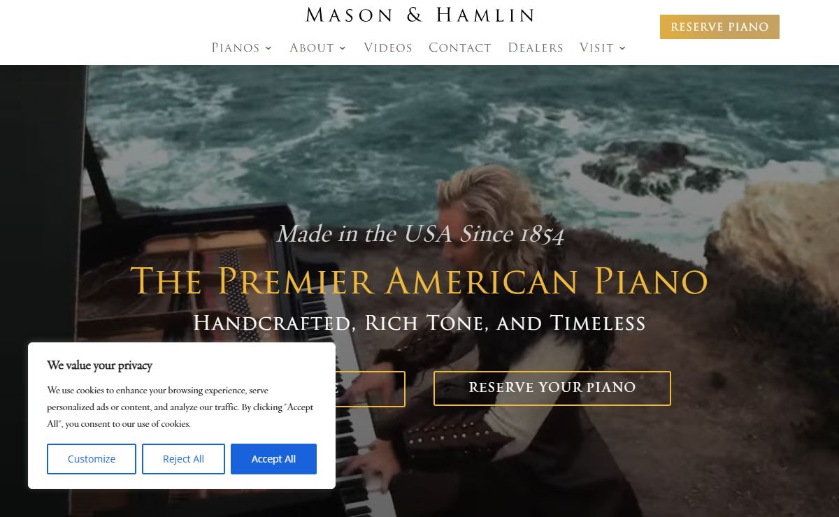 Mason & Hamlin Piano Company – Proudly Made in the USA • Mason & Hamlin Piano Company