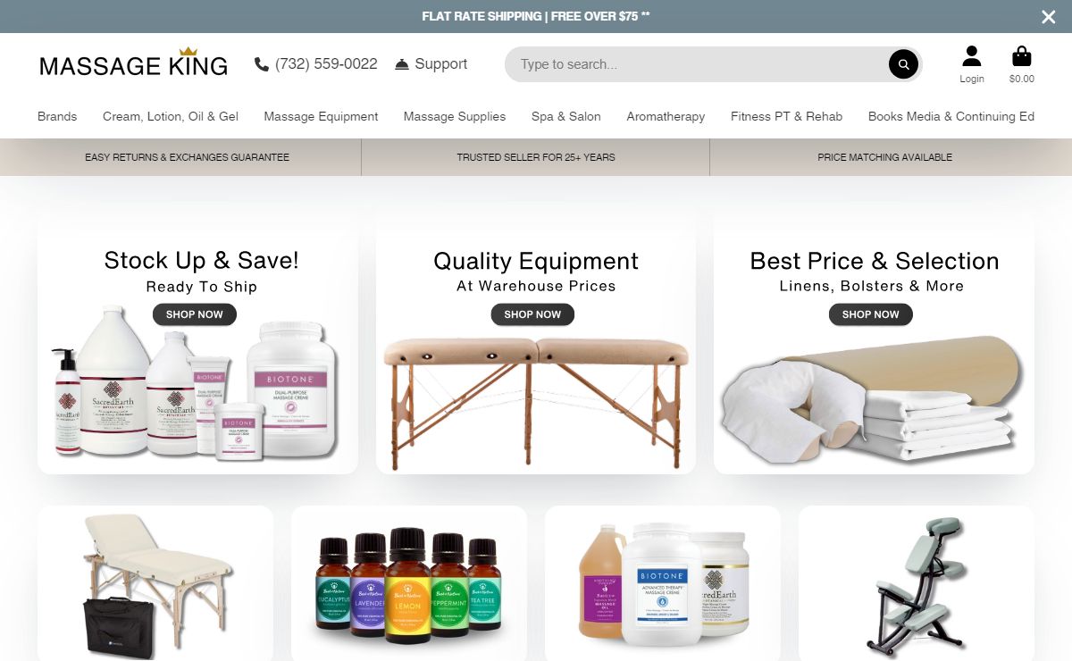 MassageKing - The Best Massage Tables Chairs Equipment Supplies – Massage King