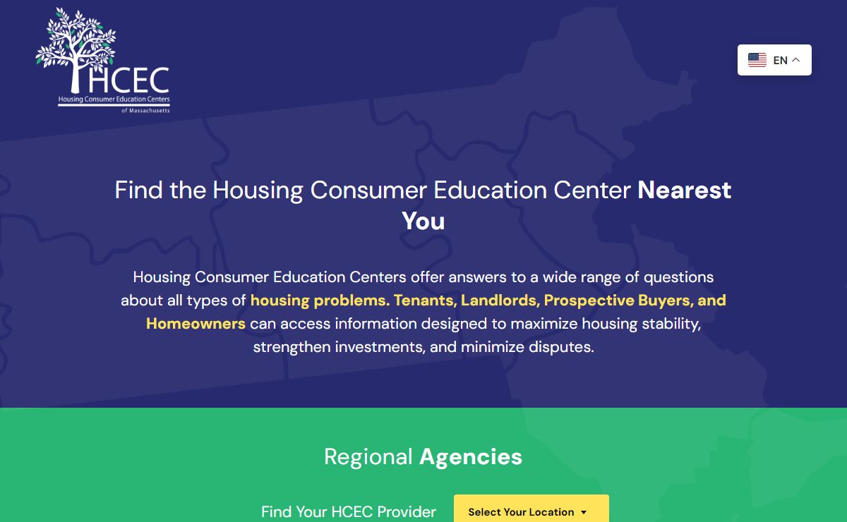 Find the Housing Consumer Education Center Nearest You