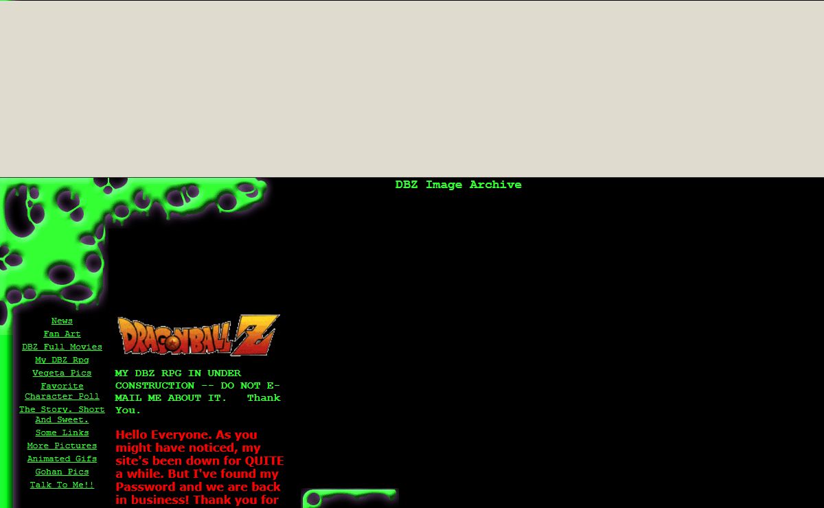 DBZ Image Archive