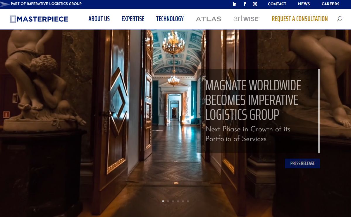 MASTERPIECE | Foremost Authority in International Fine Art Logistics - Masterpiece