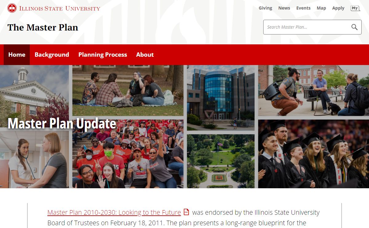 Master Plan | Illinois State