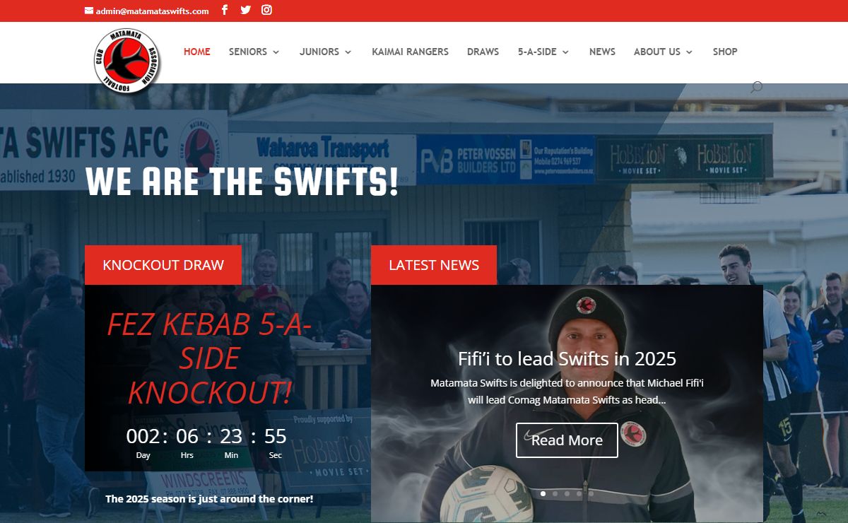 Home - Matamata Swifts Football