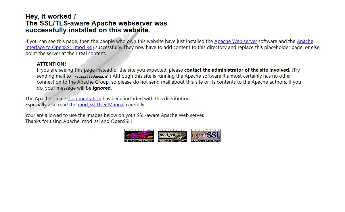 Test Page for the SSL/TLS-aware Apache Installation on Web Site