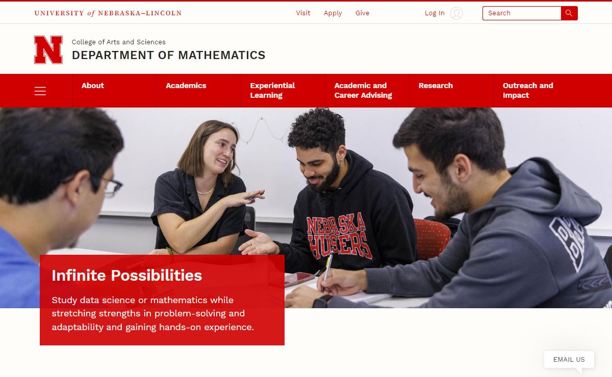 Department of Mathematics | Nebraska