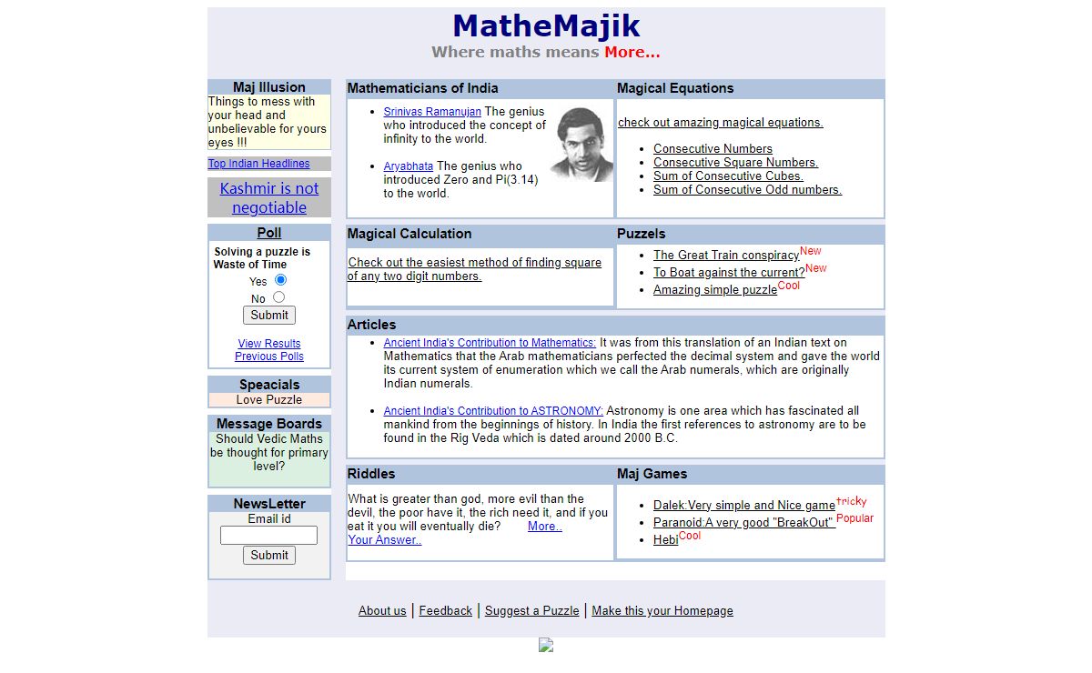Mathemajic: Where maths means more..