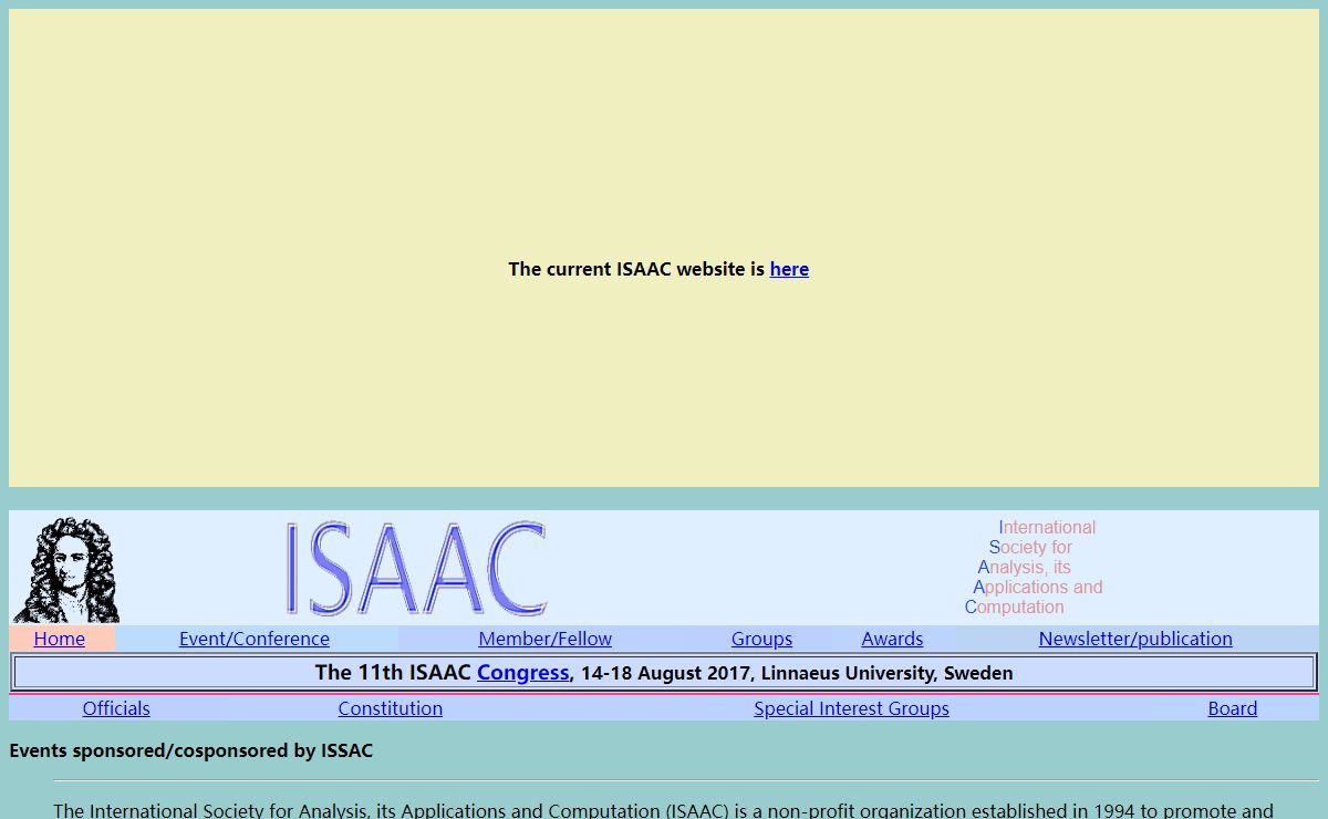 ISAAC - Home