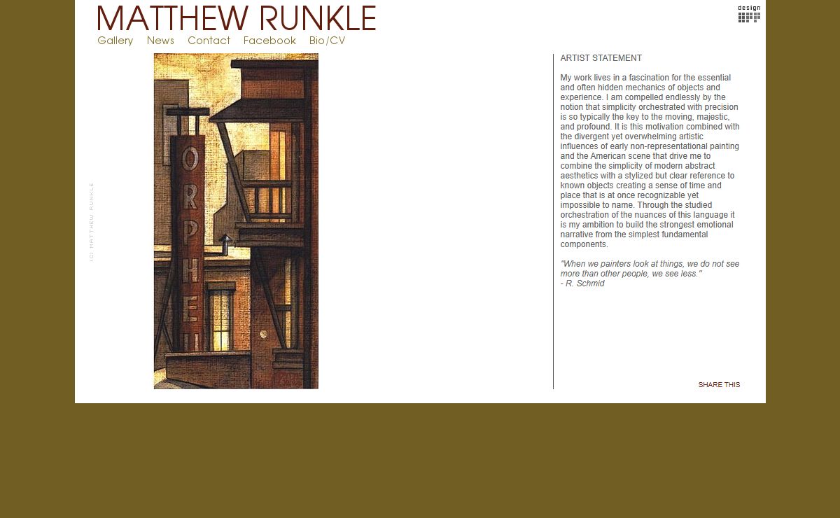 MATTHEW RUNKLE