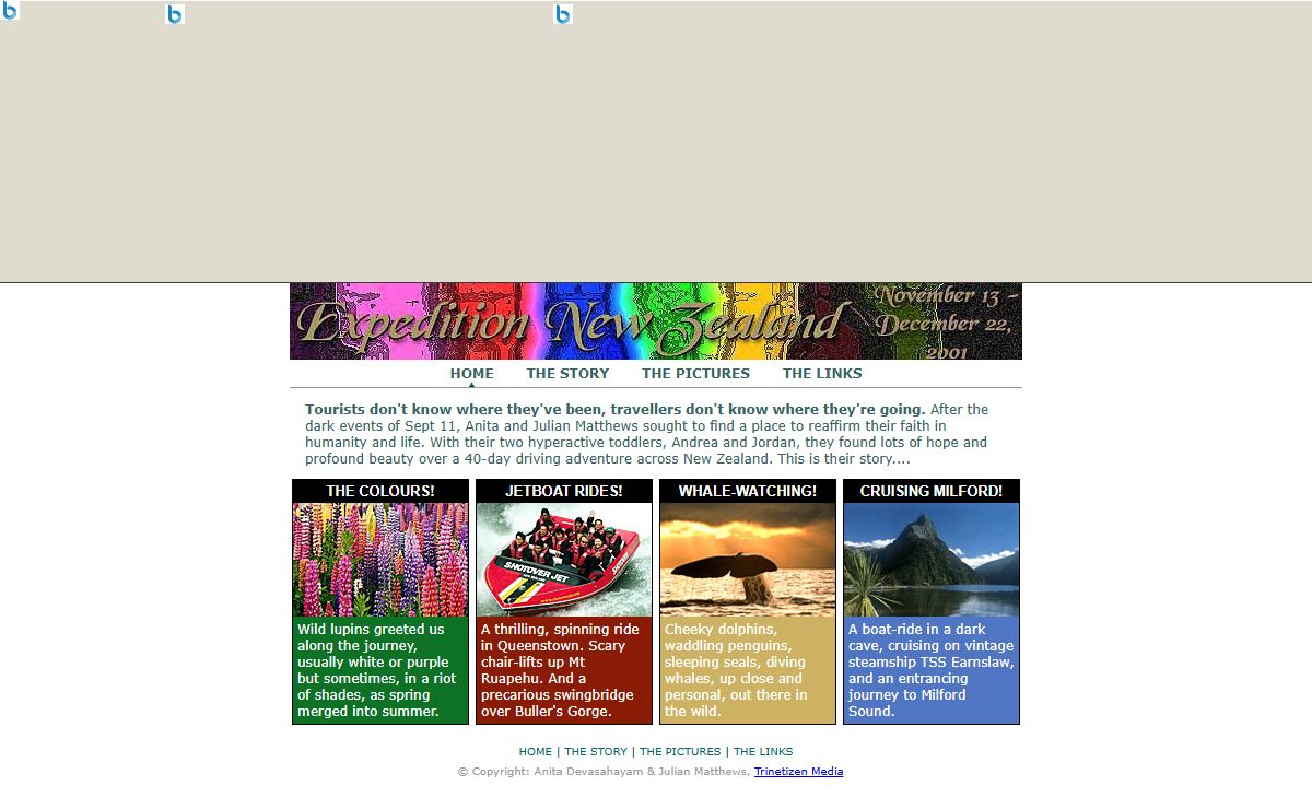 New Zealand Expedition