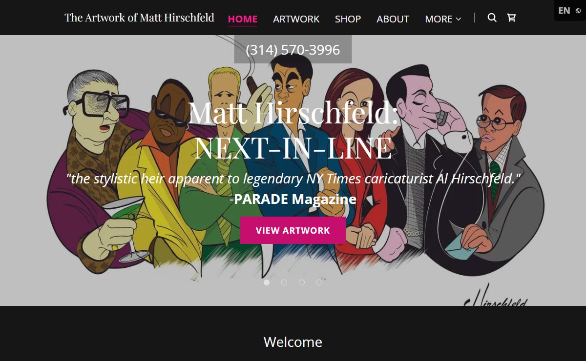 Matt Hirschfeld: Next In Line - Hirschfeld, Drawings