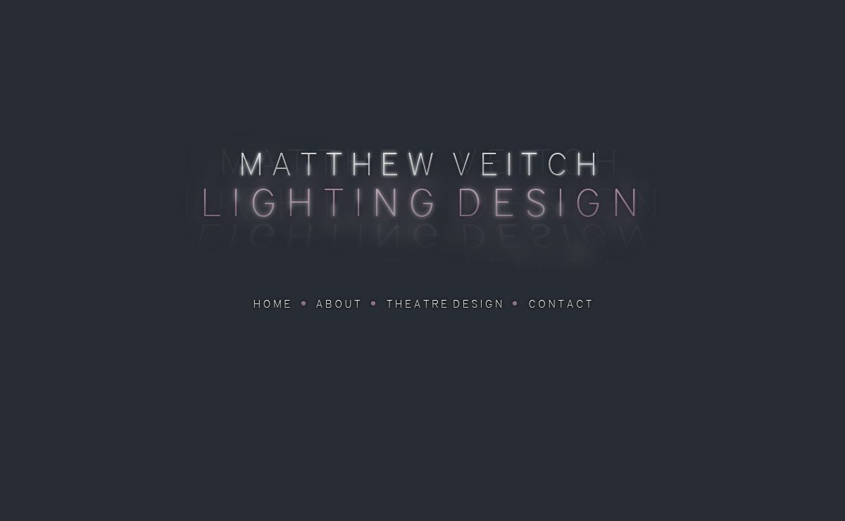 Matthew Veitch Lighting Design