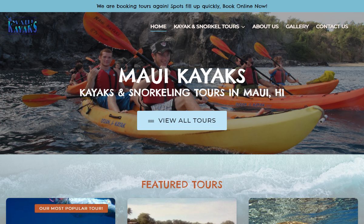 Maui Kayaks | Snorkel Tours and Kayaking in Maui, Hawaii