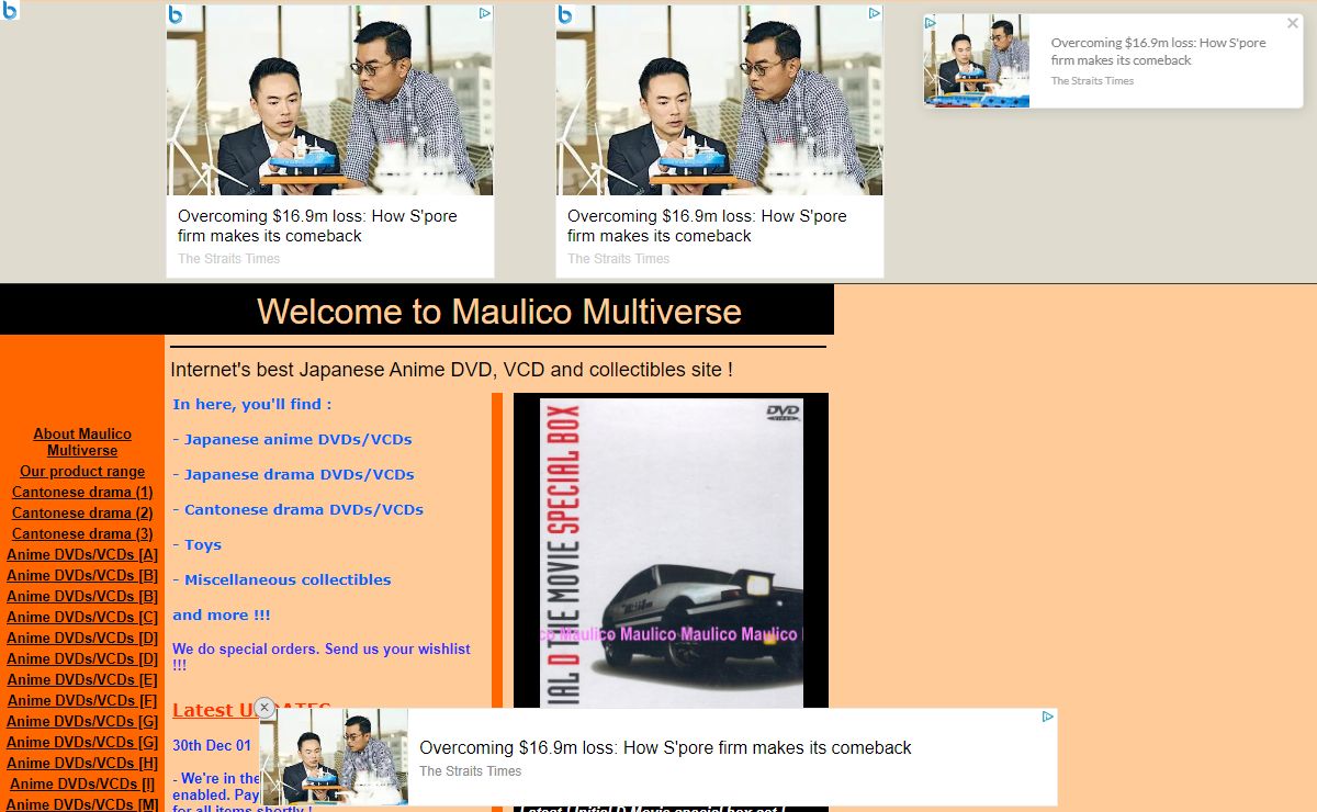 Welcome to Maulico Multiverse