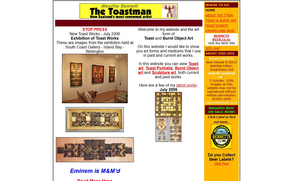 Maurice Bennett - The Toastman of New Zealand