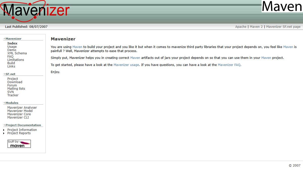 Mavenizer - The Site