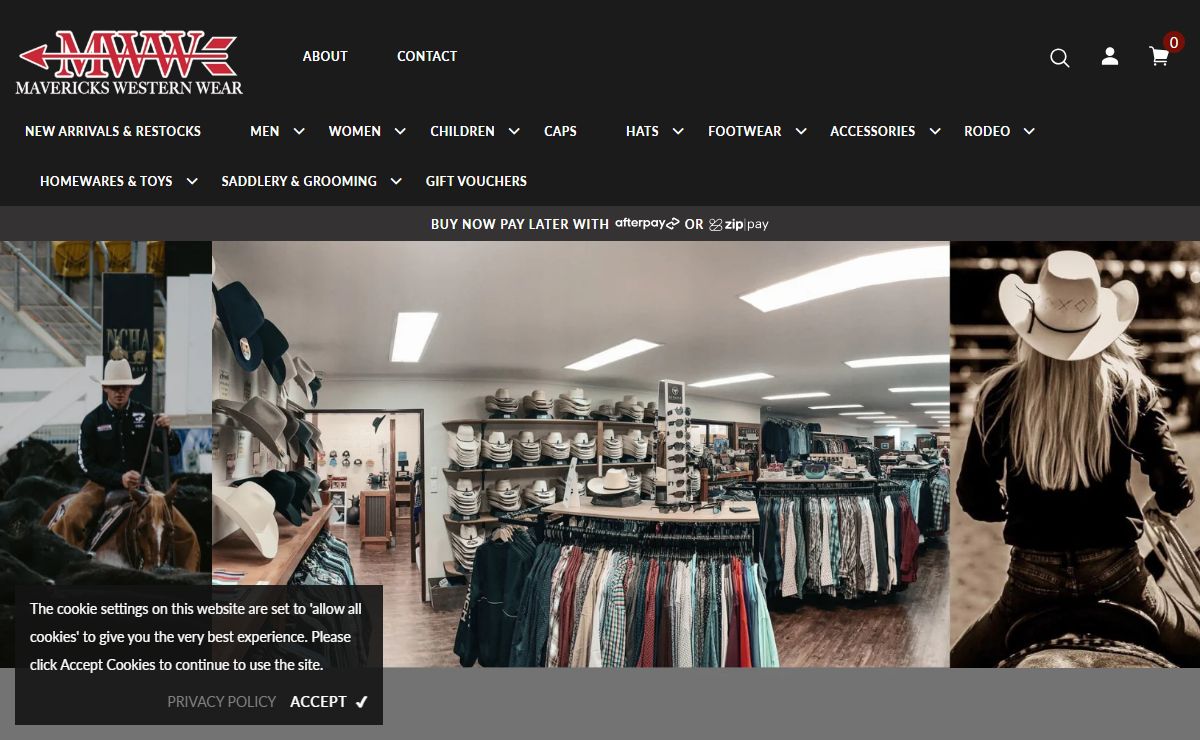 Mavericks Western Wear | Brisbane