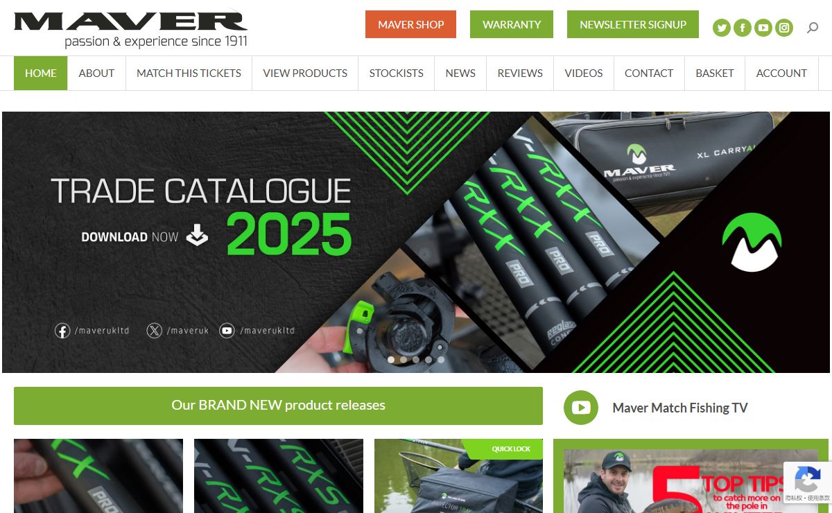 Maver UK - Passion and Experience Since 1911