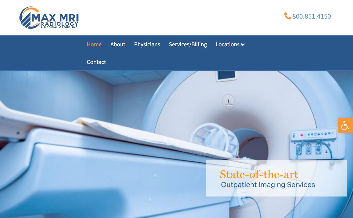 MAX MRI RADIOLOGY – Latest Technological Advances Imaging Services