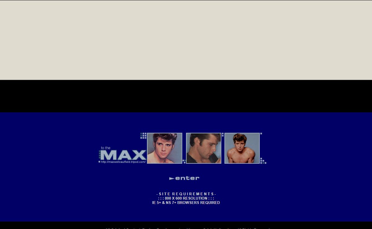 .::a.l.n. creations proudly presents - Maxwell Caulfield - Who's That Guy? - to the M.A.X.::.