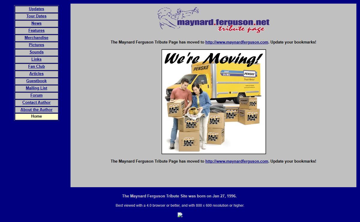The Maynard Ferguson Tribute Page