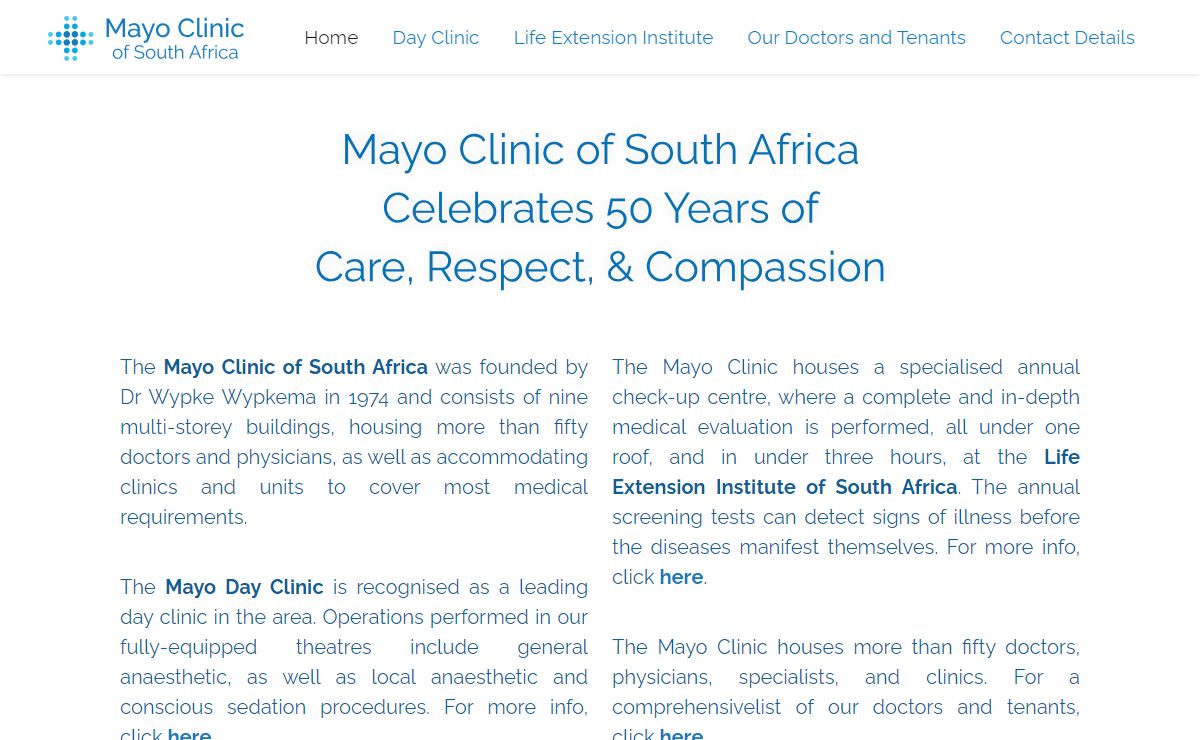 Mayo Clinic of South Africa