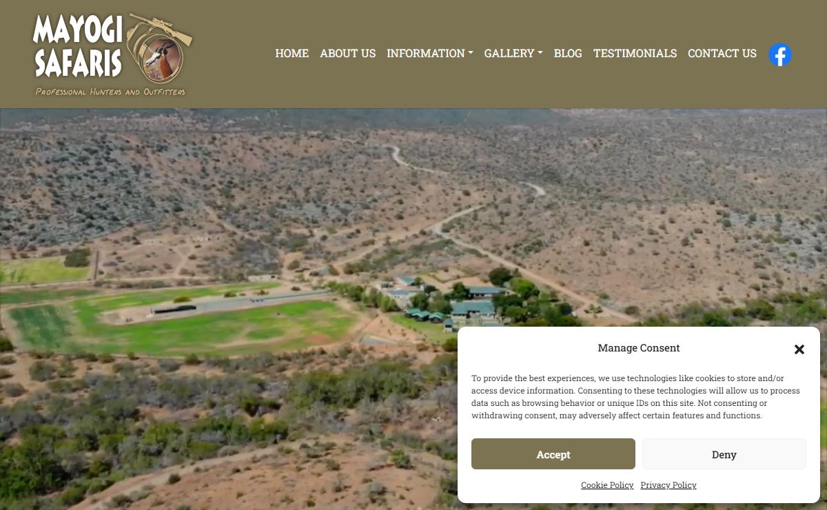 Mayogi Safaris - Professional Hunters and Outfitters in the Eastern Cape of South Africa