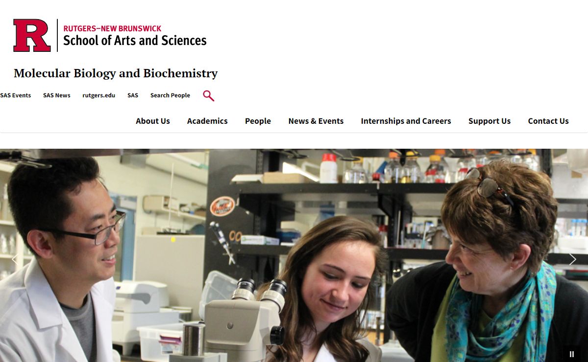 Department of Molecular Biology and Biochemistry