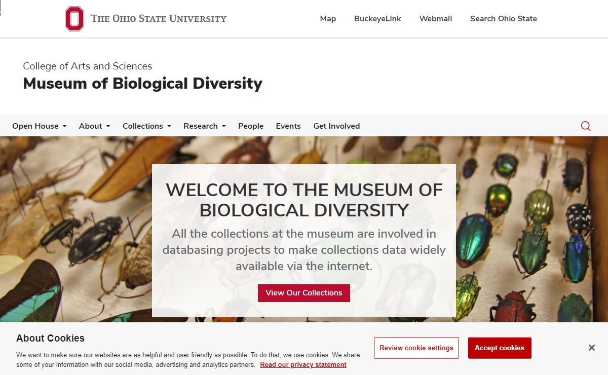 Home | Museum of Biological Diversity