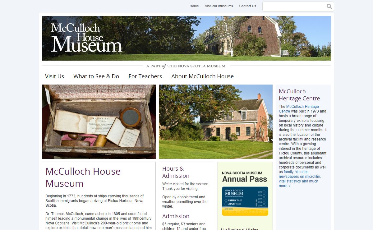 McCulloch House Museum |