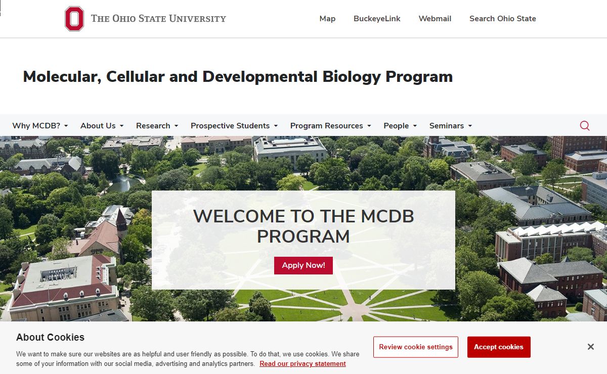 Home | Molecular, Cellular and Developmental Biology Program