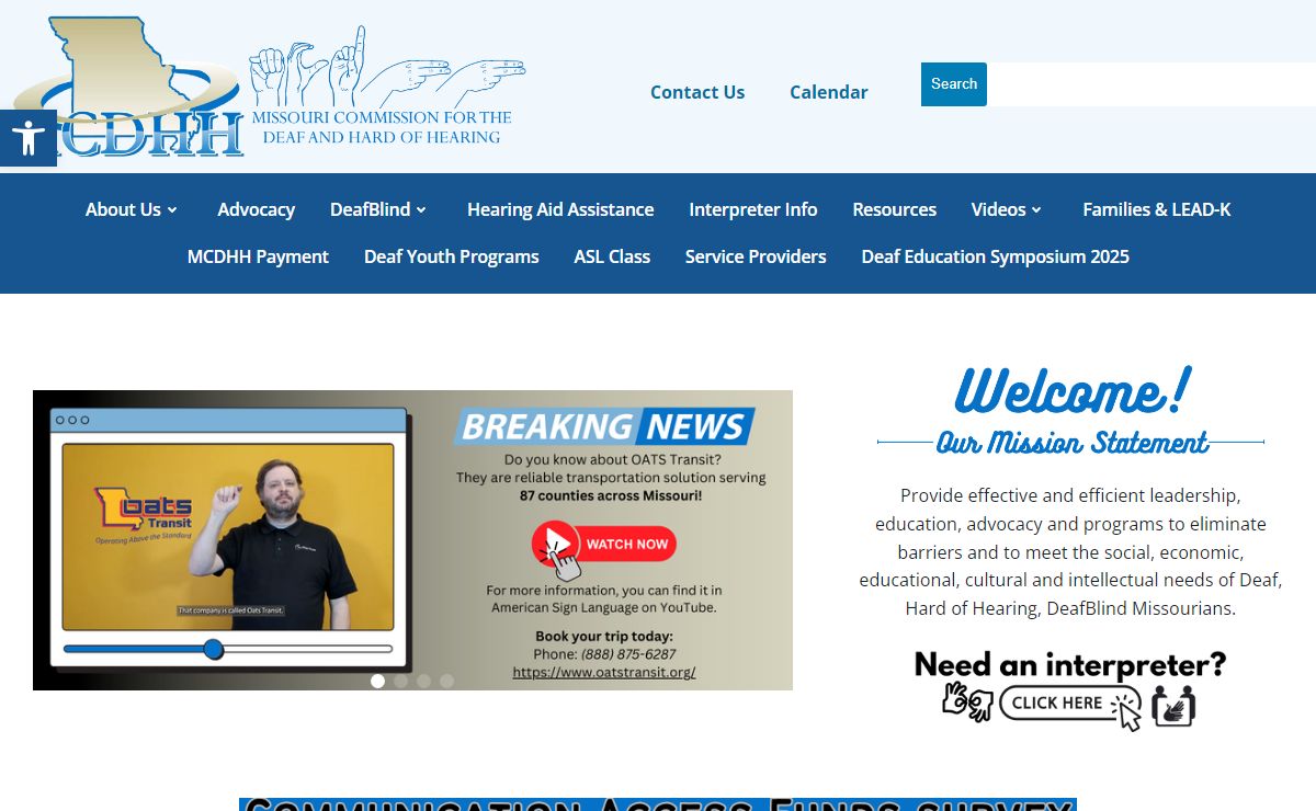 Front Page - MCDHH