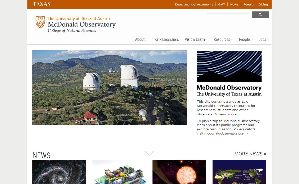 McDonald Observatory - McDonald Observatory