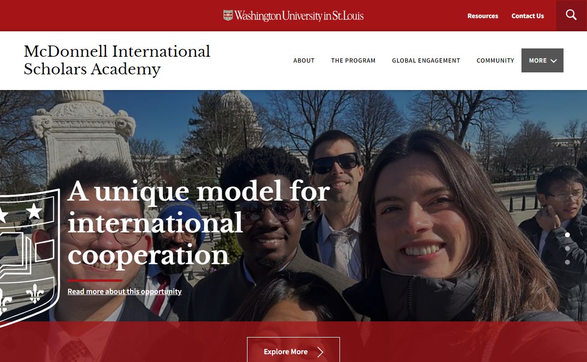 Home - McDonnell International Scholars Academy