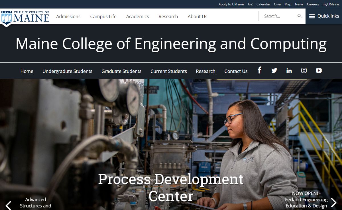 Maine College of Engineering and Computing at the University of Maine