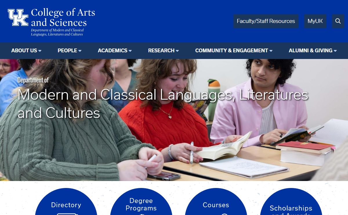 MCLLC | University of Kentucky College of Arts & Sciences