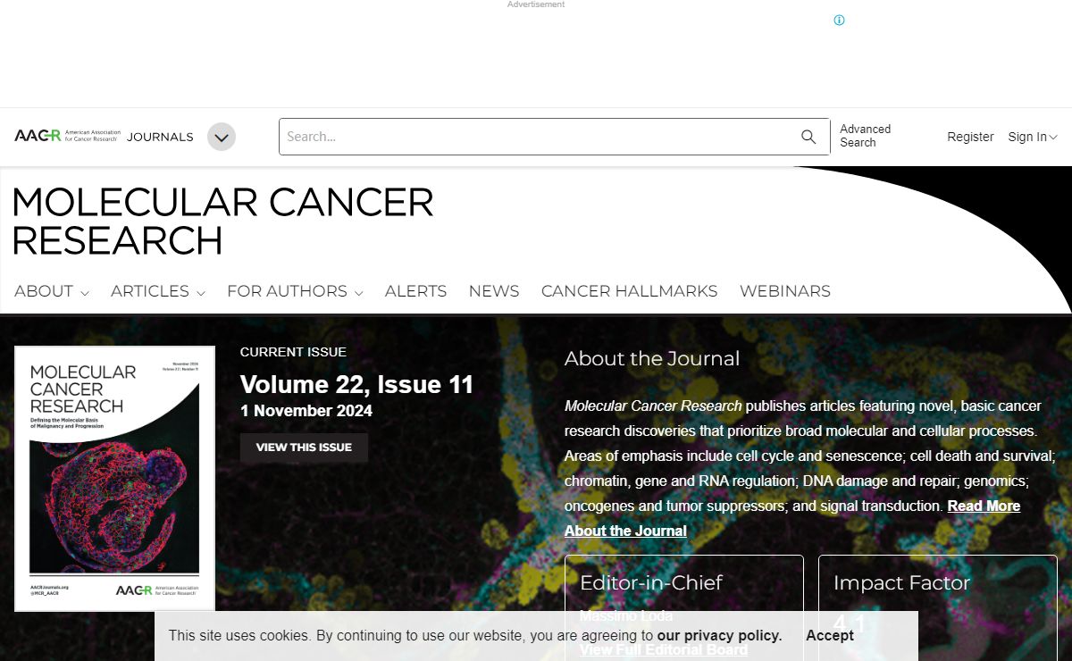 Molecular Cancer Research | American Association for Cancer Research